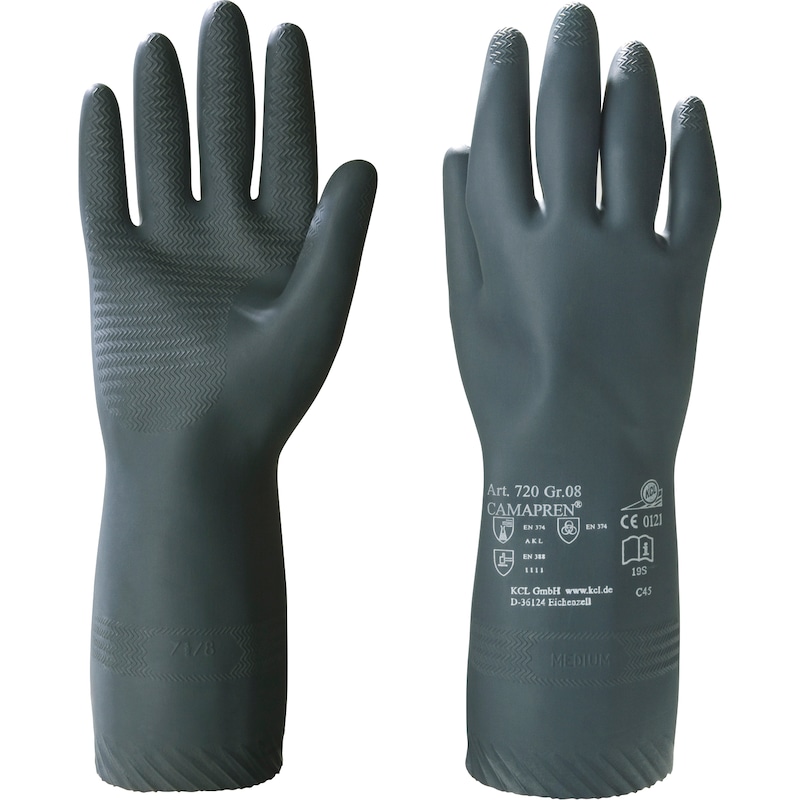 Chemicals protective gloves