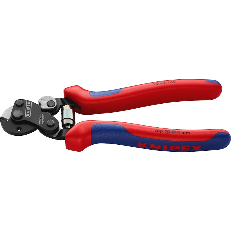 Wire rope cutters for hard wires up to a diameter of 4&nbsp;mm