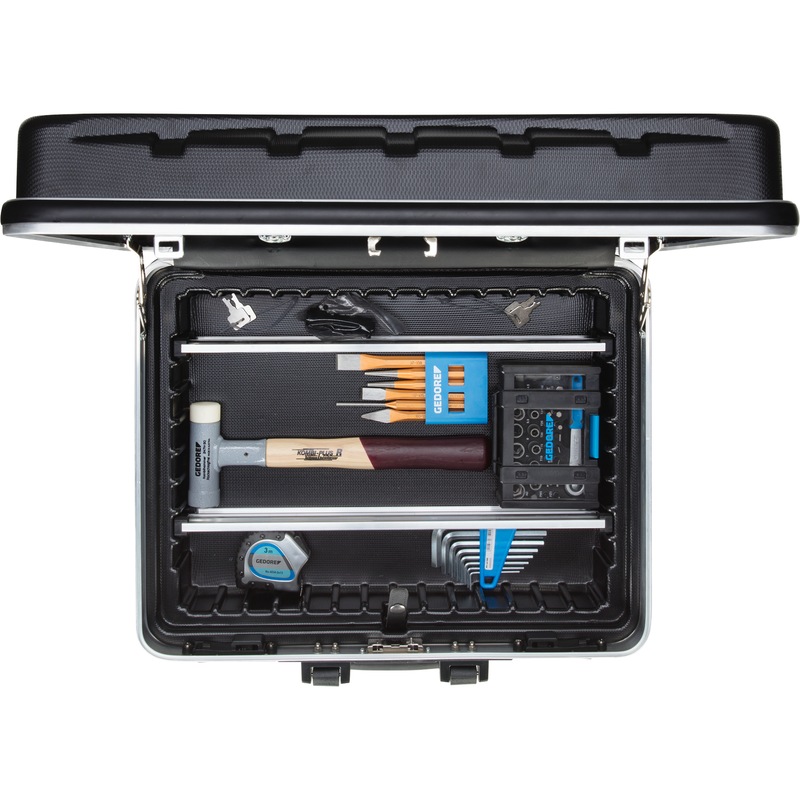GEDORE VDE caisse à outils avec assortiment d'outils de 74 pièces - Kit d'outils VDE dans une caisse