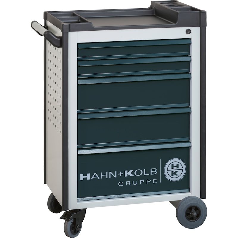 Buy HK Tool trolley with individual drawer pull-out locking