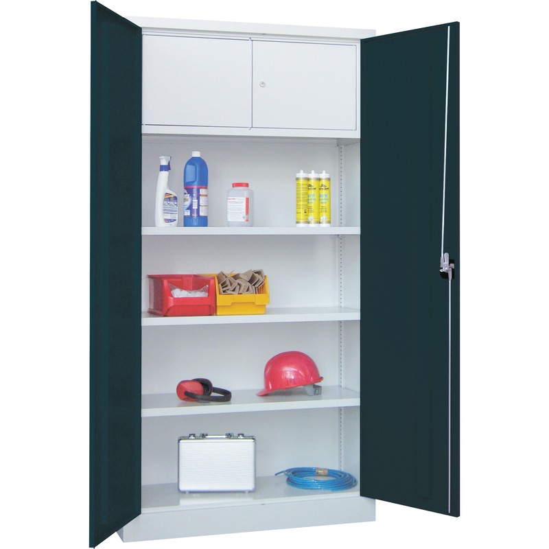 Multi Purpose Cabinet With Security Compartment And Shelves Hahn