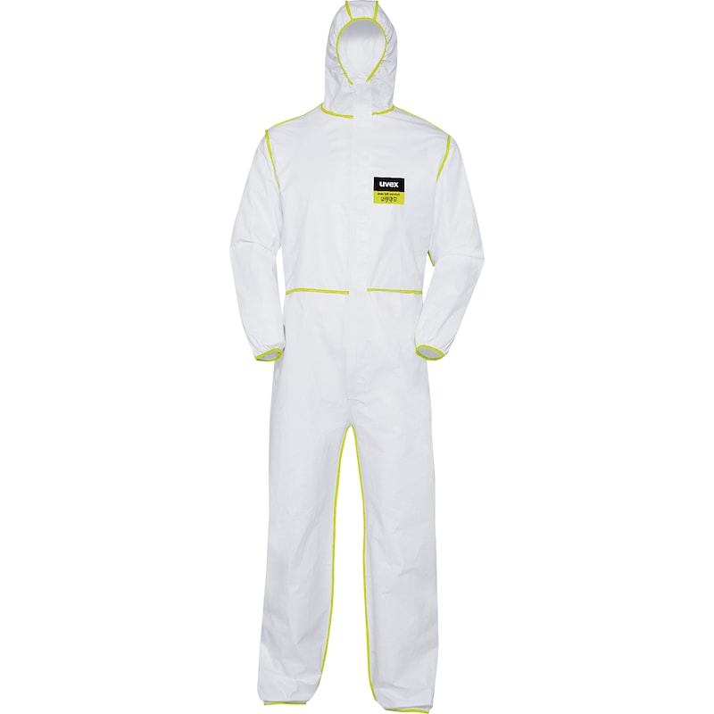 Single-use chemical protective suit