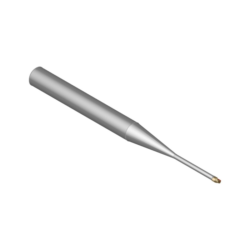 ATORN SC mini torus freze bçğı, uzun, çap 1,0 x 1,5 x 12 x 50 mm r0,1 T2 RT52 - Sert karbür mini torus freze bıçağı