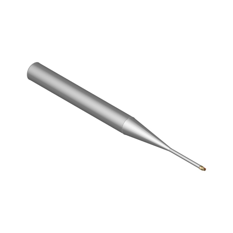 ATORN SC mini torus freze bçğı, uzun, çap 0,8 x 1,2 x 10 x 50 mm r0,08 T2 RT65 - Sert karbür mini torus freze bıçağı