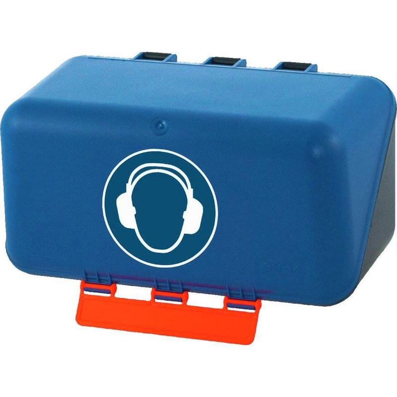 Secure boxes for hearing protection