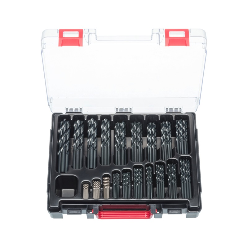 Projahn Kurze Spiralbohrer HSS-Co 5% 21-teilig 60844