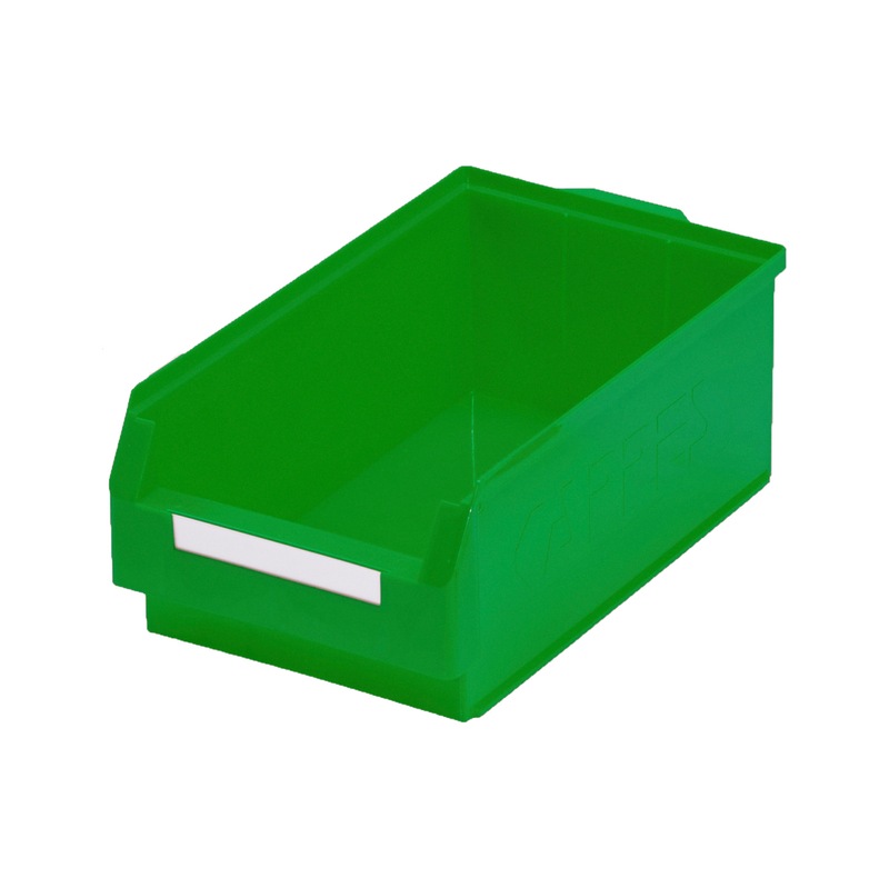 Bacs à bec RASTERPLAN taille 2, 500x300x200 mm vert - Bac à bec