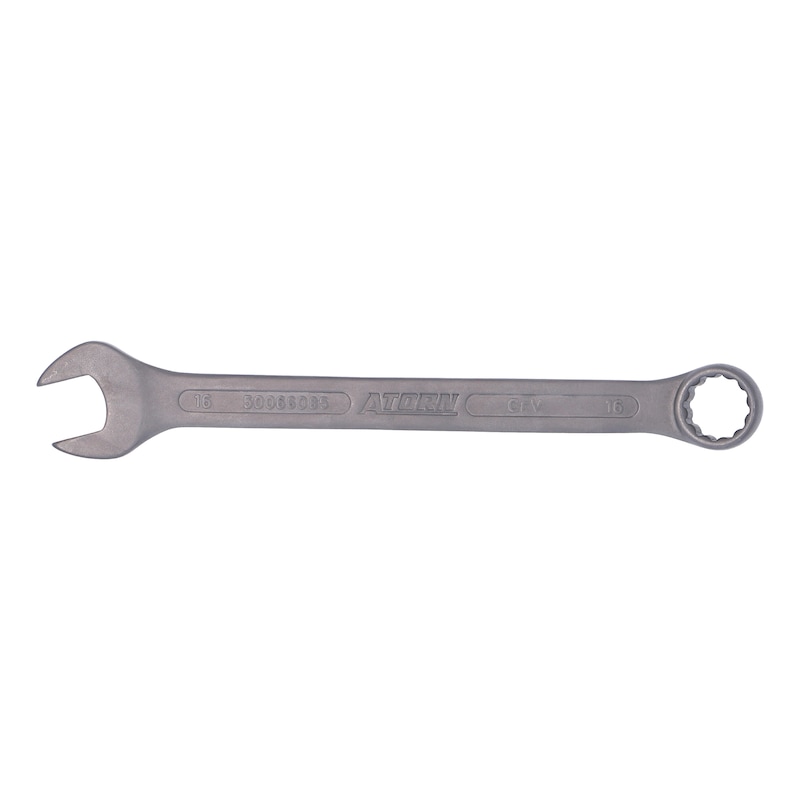 ATORN combination wrench 16 mm DIN 3113 A - Combination wrench (DIN 3113 A) with special coating