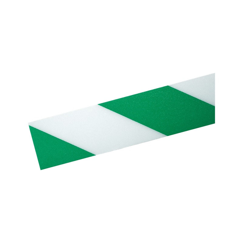 DURALINE Strong Bodenmarkierungsband,30 m x 50 mm x 0,7 mm Farbe grün-weiß - Duraline Strong Bodenmarkierungsband zweifarbig