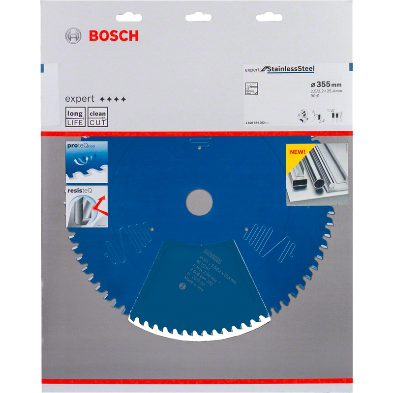 BOSCH Expert for Stainless Steel körfűrészlap, 355x25,4x2,5/2,2x90T - Expert for Stainless Steel körfűrészlap, 355x25,4x2,5/2,2x90T
