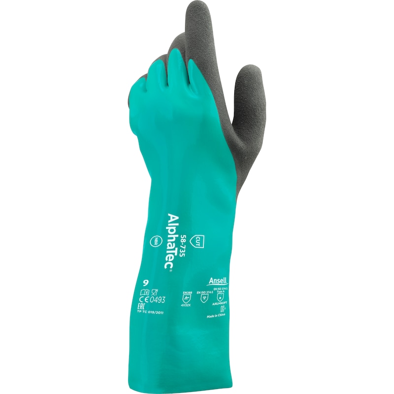 Chemical cut protection gloves - 1