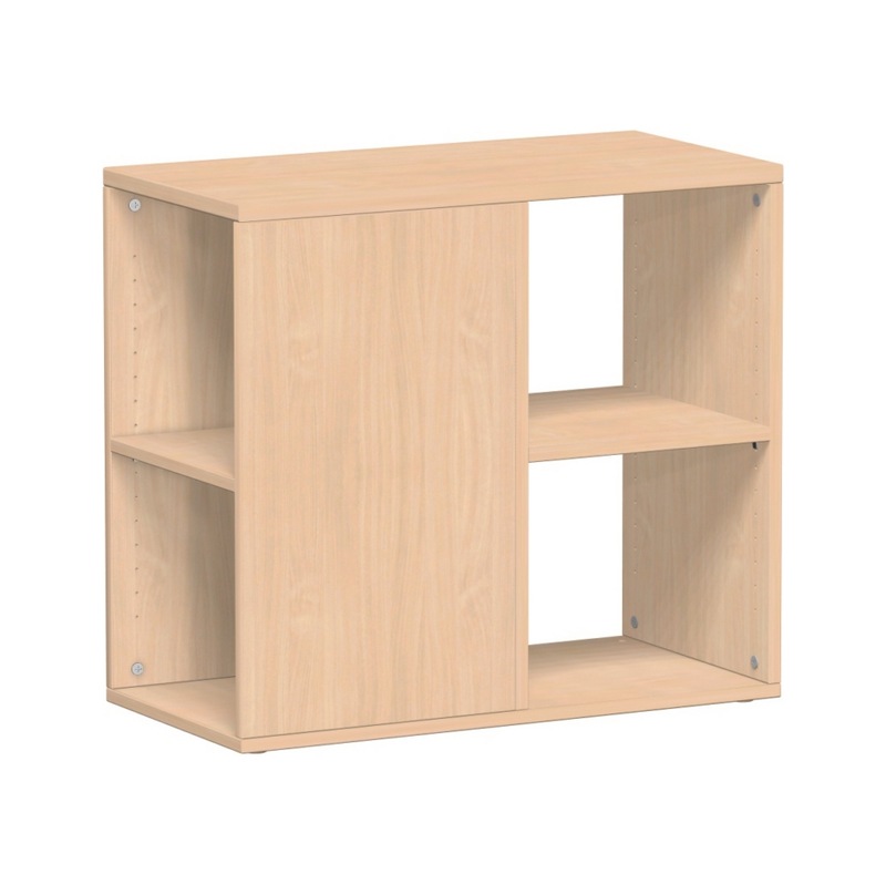 Add-on shelf with support feet 400x800x720, beech - Add-on shelf