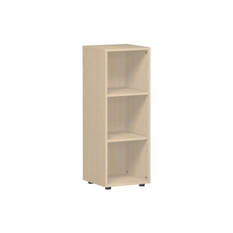 Shelf with support feet maple 400x400x1104 mm - Shelf with support feet