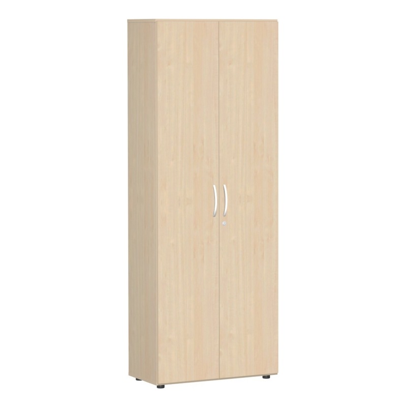 Hinged door cabinet with Support feet 800x420 maple/maple - Hinged-door cabinet with support feet, 2-leaf