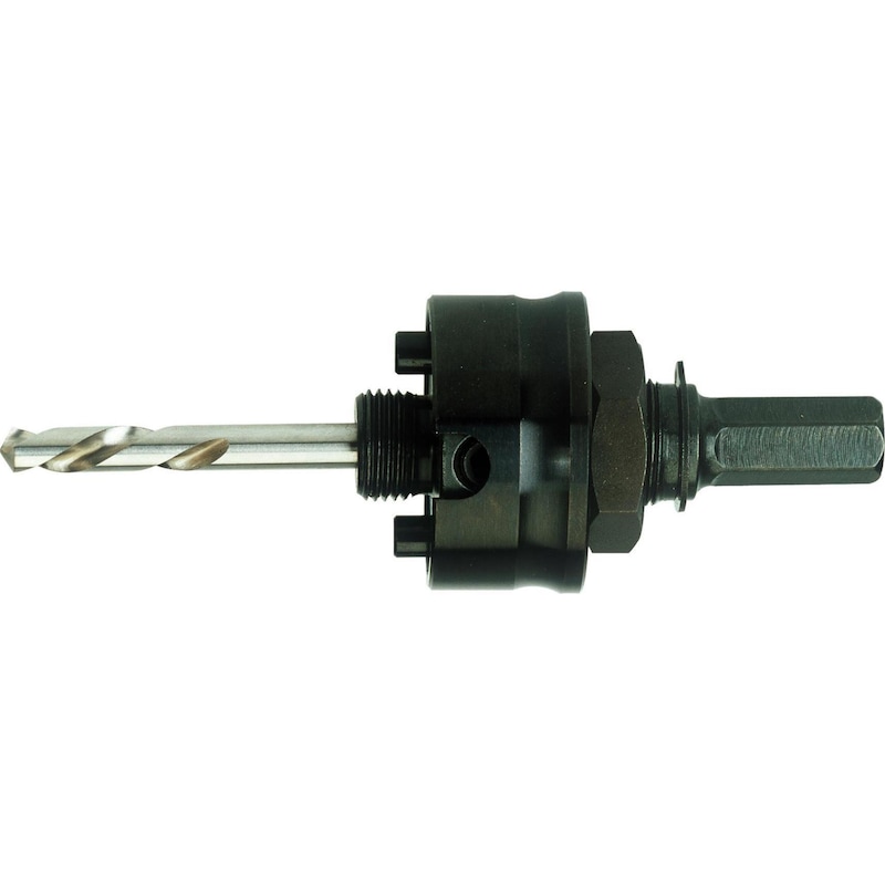 适用于 SDS 孔锯 32-210 mm 的 BAHCO 驱动轴，带中心钻 - 带 SDS 驱动头的驱动轴