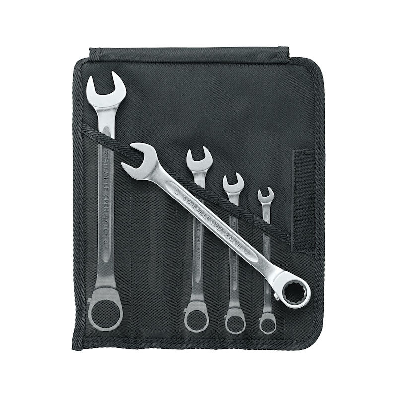 Stahlwille - Combination Spanner Set 13/17 6-22mm - Tools4Builders