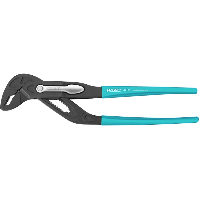 Water pump pliers with dipped grip covers