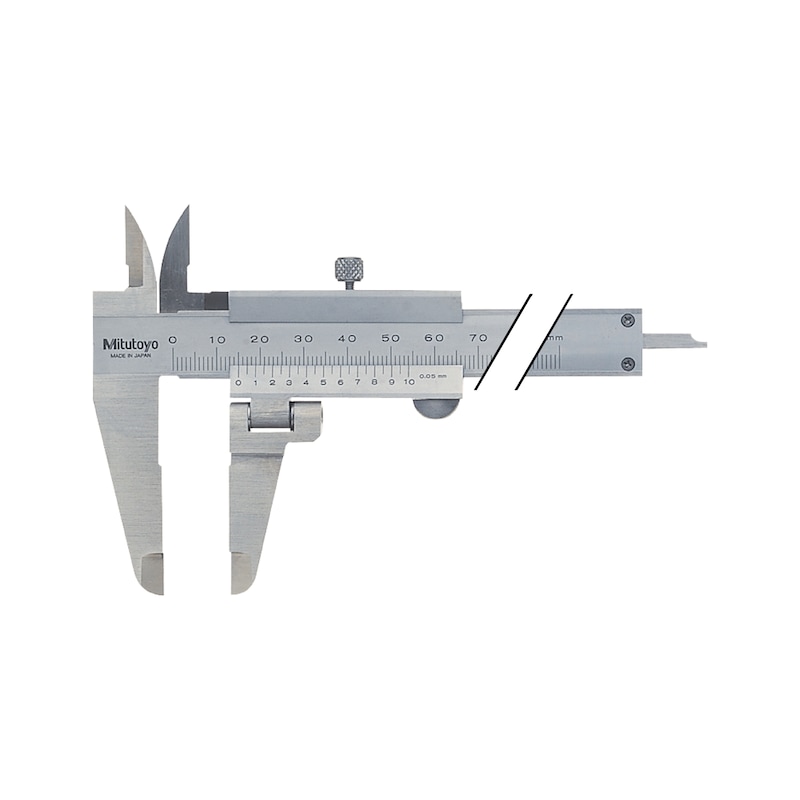 Calibre MITUTOYO con brazo giratorio 0-200 mm 0,05 mm, métrico - calibres pie de rey de bolsillo