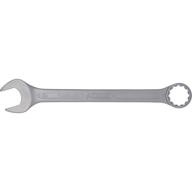 ATORN combination wrench 34 mm DIN 3113 A - Combination wrench (DIN 3113 A) with special coating