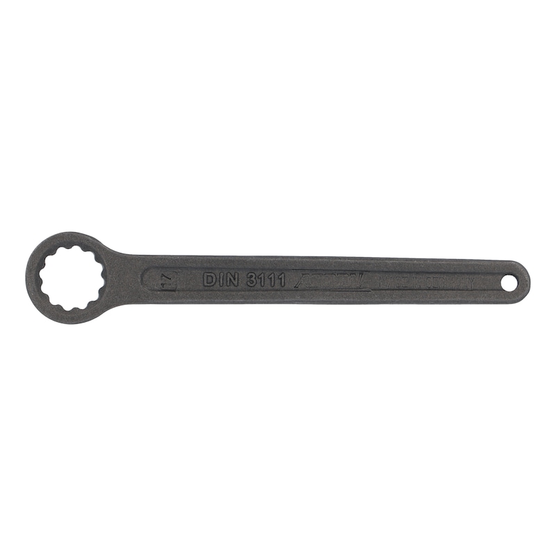 ATORN düz tek halkalı anahtar, 14 mm, DIN 3111 - Tek halkalı anahtar, DIN 3111