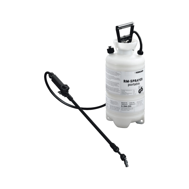 Cleaning agent sprayer