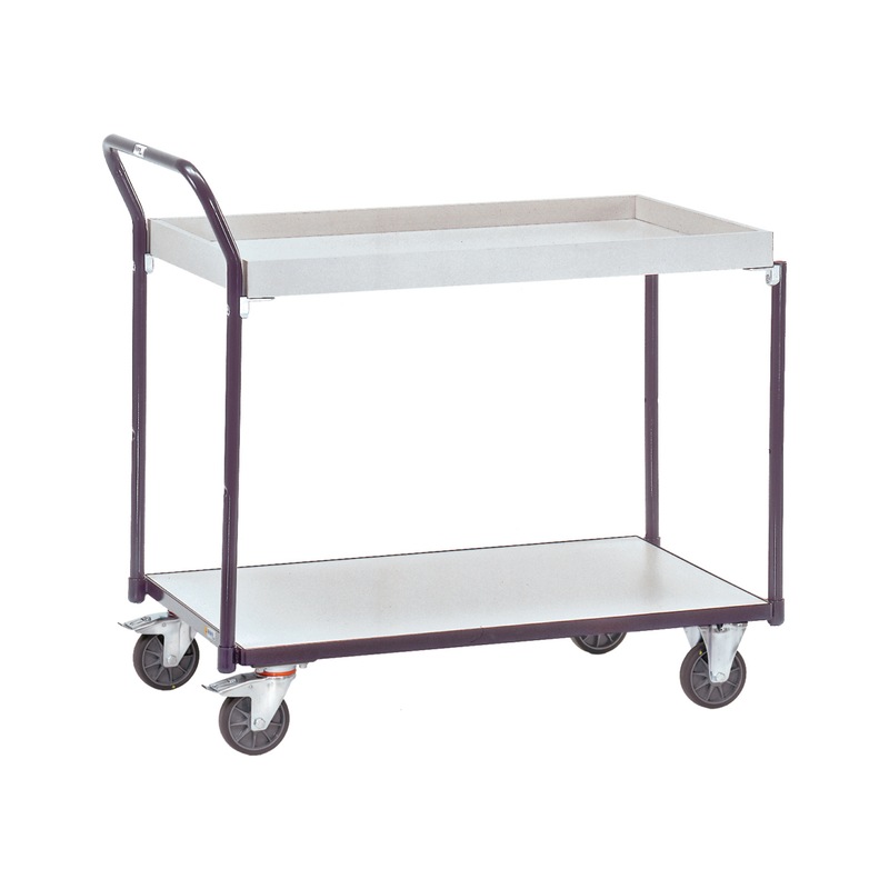 chariot desserte bois