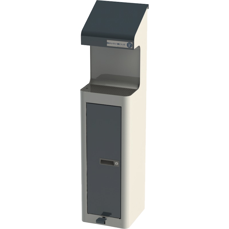 HK sanitiser dispenser RAL 7035/RAL 7016 - Sanitiser dispenser