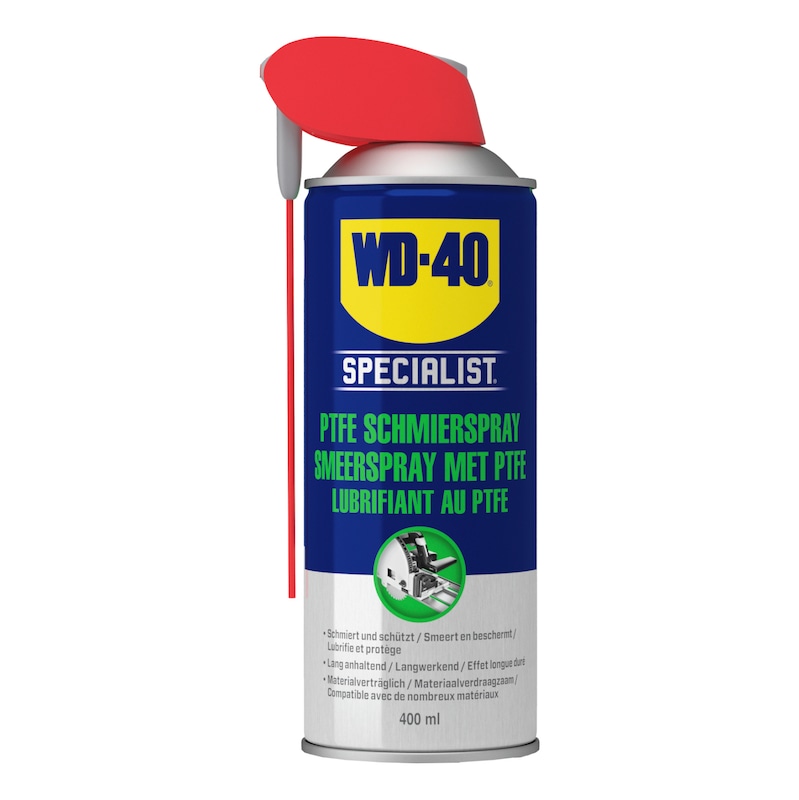 WD-40 Specialist PTFE Schmierspray Smart-Spraydose 400 ml - WD-40 Specialist PTFE Schmierspray 400ml