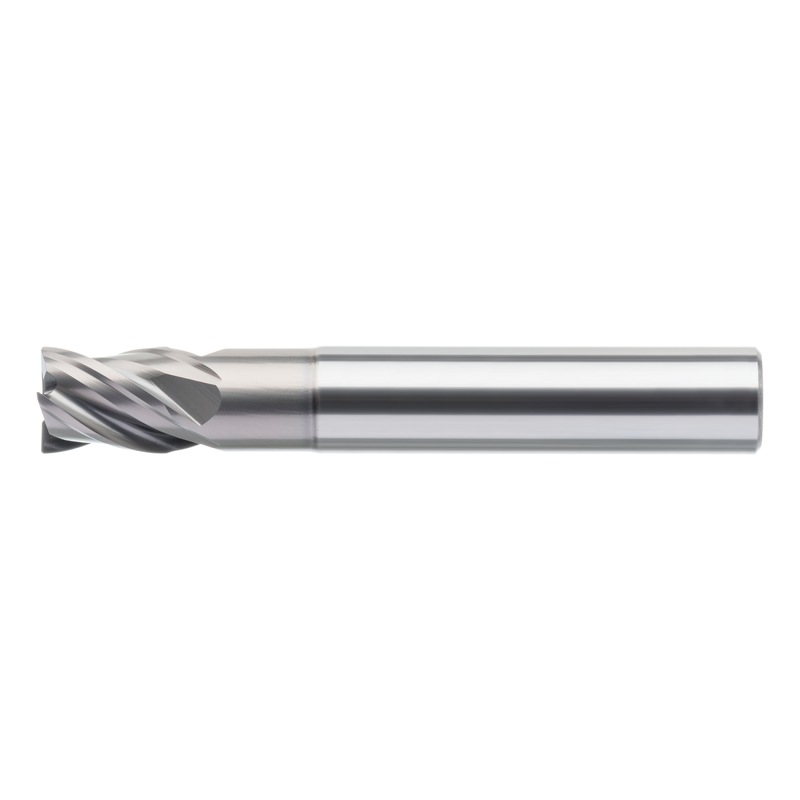 ATORN SC HPC POWER 立铣刀，钢，5.0 x 6 x 10 x 54 毫米，HA，N 型，短款 - 整体硬质合金 HPC 立铣刀，短型