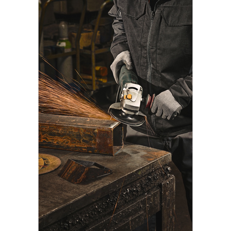KLINGSPOR fiber schuurschijf FS966 60 S 30, 180 x 22 mm - FS 966 ACT fiberschuurschijf — voor roestvast staal