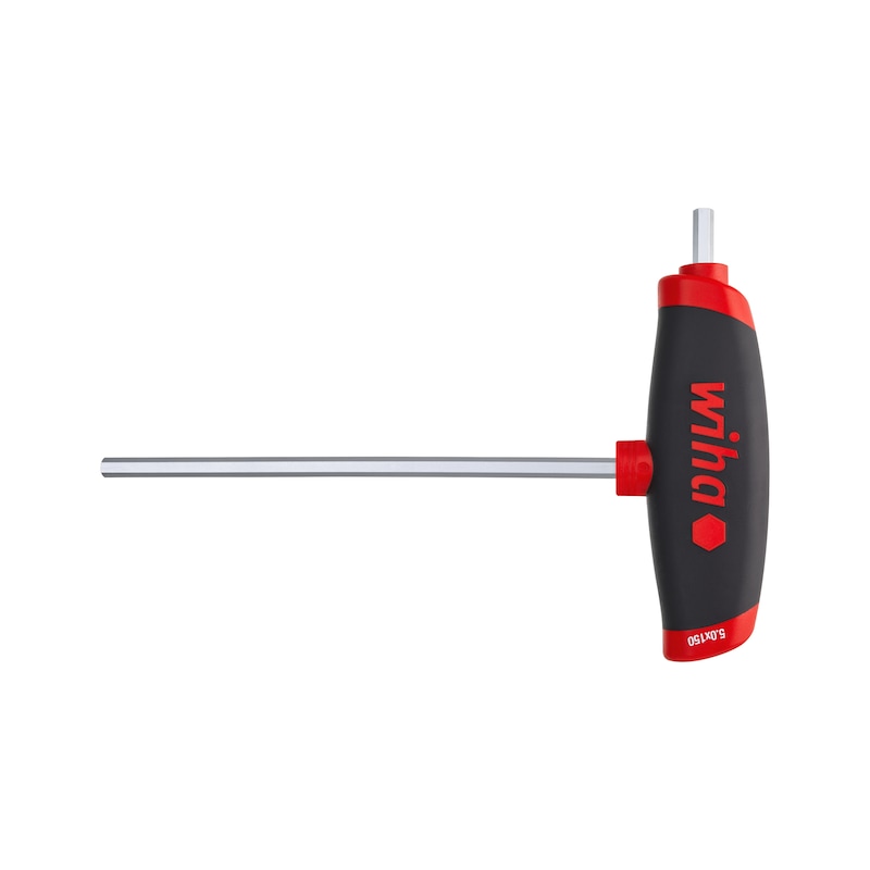 Hexagon screwdriver with additional side output