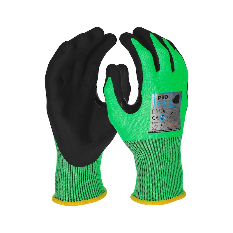 Cut protection gloves