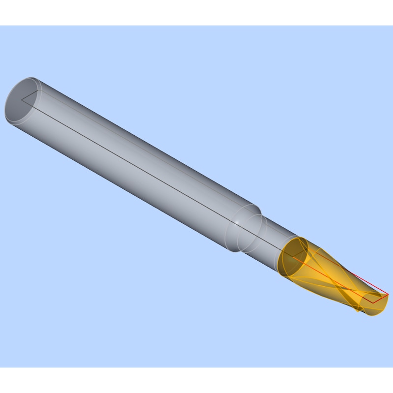 ORION sert karbür alüminyum plastik bıçağı 5,0x13x57 mm, T=2, mil 6535 HA - Sert karbür parmak freze