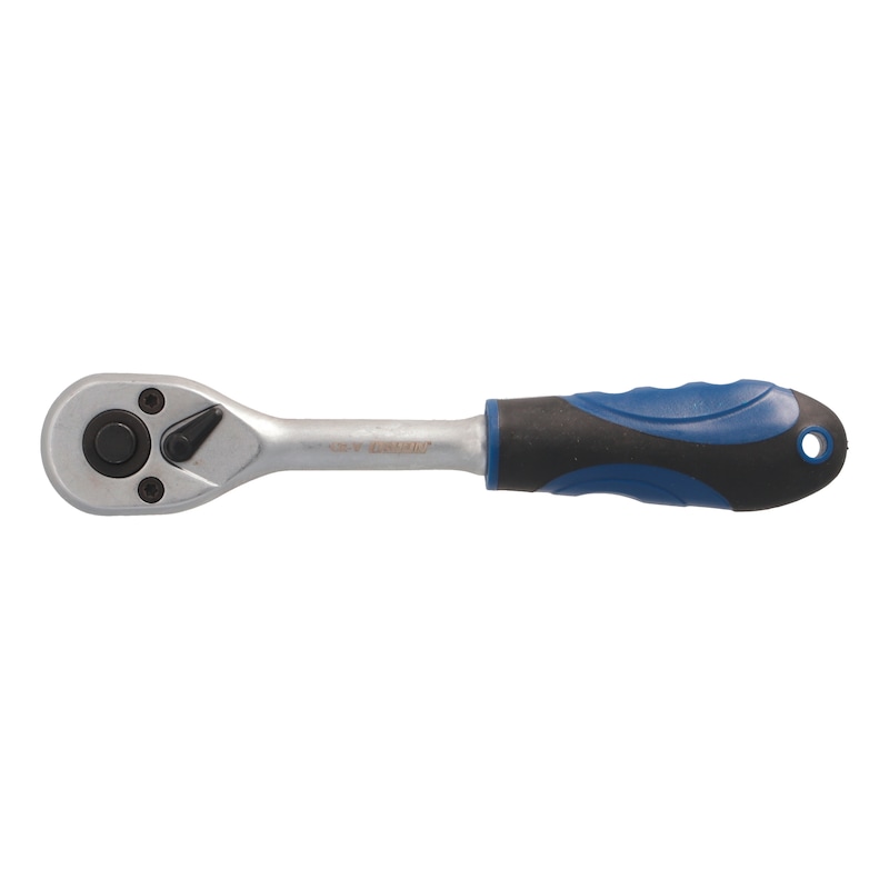 Reversible ratchet with reversing lever