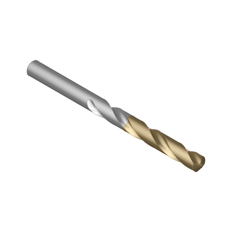 ATORN twist drill N HSS, steam-treated, DIN 338, 9.0 mm x 125 mm x 81 mm, 118° - Twist drill type N HSS, vaporised