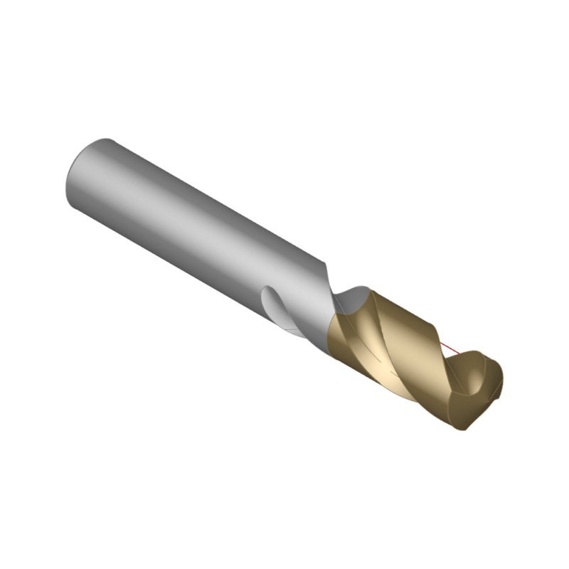 ATORN foret métal, TLP HSSE, DIN 1897; 16,5 mm x 119 mm x 60 mm, 130° - Foret métal type TLP HSSE, sans revêtement