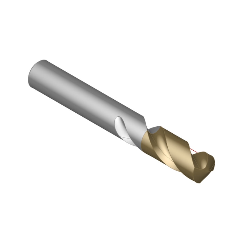 ATORN foret métal TLP HSSE-TiAIN, DIN 1897, 13,0 mm x 102 mm x 51 mm, 130° - Foret métal type TLP HSSE-TiAIN