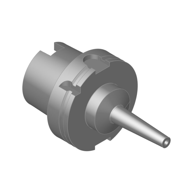 ATORN Hydro-Dehnspannfutter 3Grad HSK100 (ISO 12164) Durchmesser 6 mm A=120 mm - Hydro-Dehnspannfutter 3°