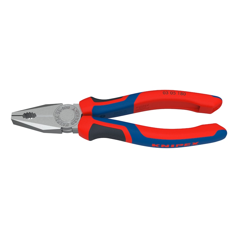 Combination pliers with 2-component grip covers