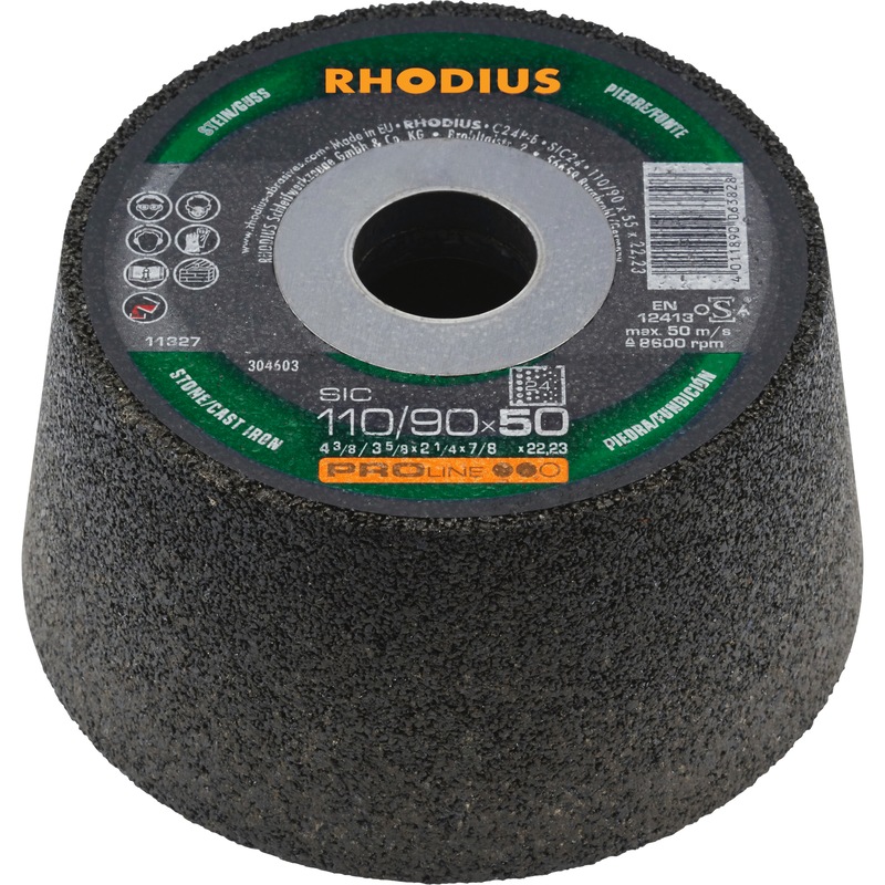 RHODIUS Mola a tazza SIC Pro