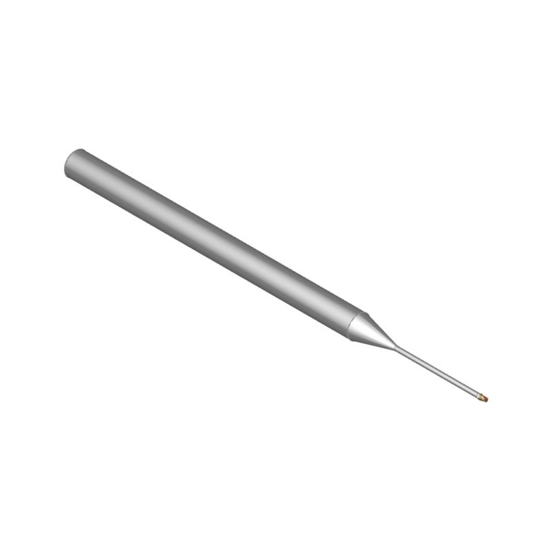 ATORN SC 小型环面铣刀，直径 0.6 x 0.8 x 12 x 55 毫米，r=0.06，T2，HA，Ø3，ULTRA DC - 整体硬质合金小型环面铣刀