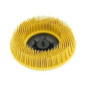 Bristle cleaning brushes