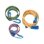 Polyester ropes and slings