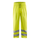 High-visibility rain trousers