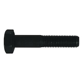 Hex screws. 8.8 partially threaded 5737 coarse pitch plain
