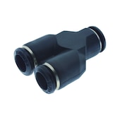 Air fittings for industrial vehicles