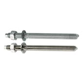 Anchor rods for injection systems