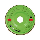 Zirconia alumina flap wheel discs