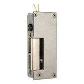 Door opener for lock housing installation