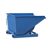 Self-tipping container